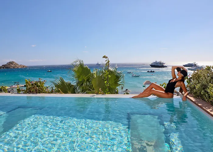 Mykonos Dove Beachfront מלון 5*